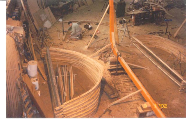 Galeones de ria Silma y Sanxenxo