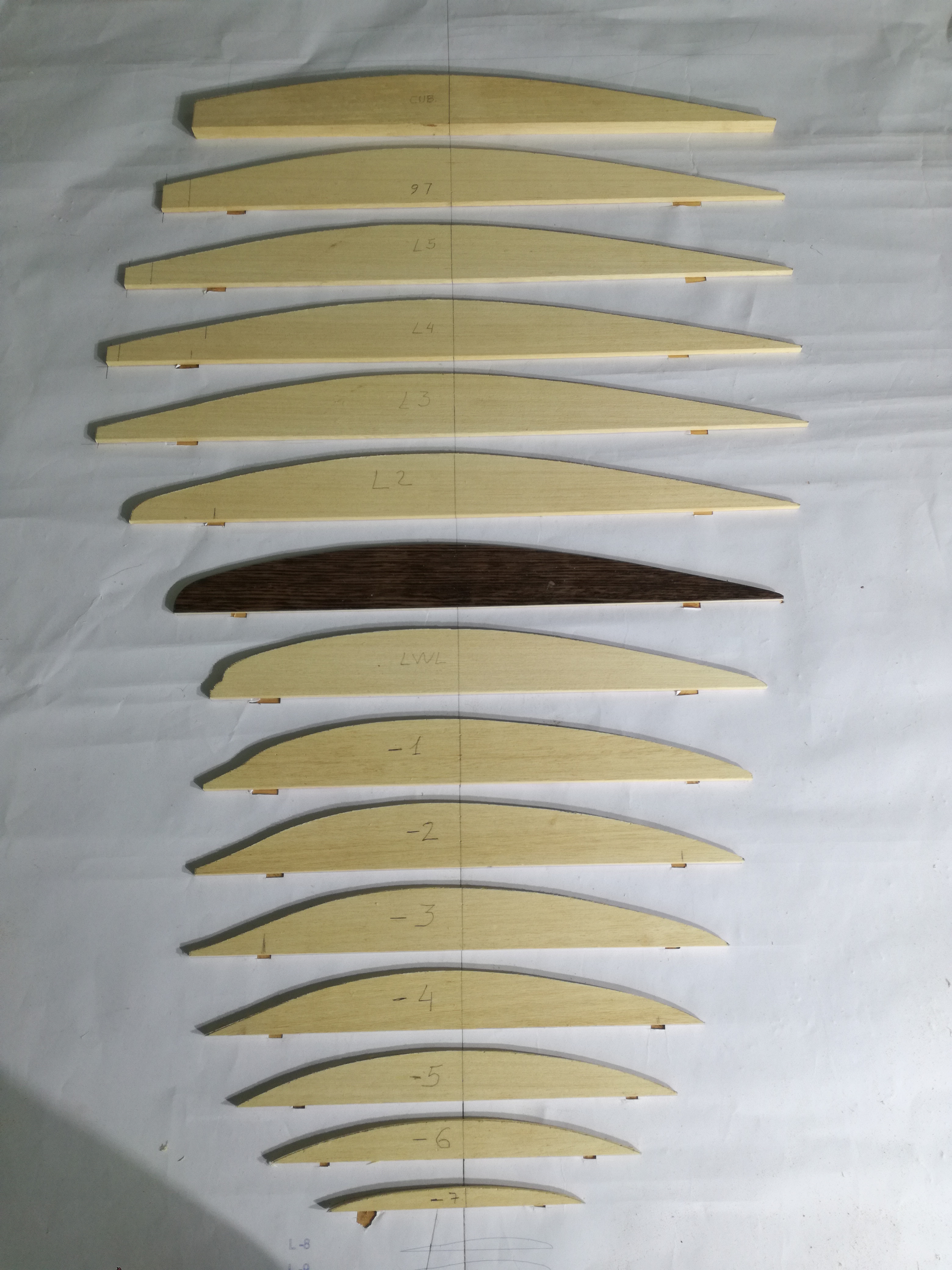 medios cascos de su embarcación