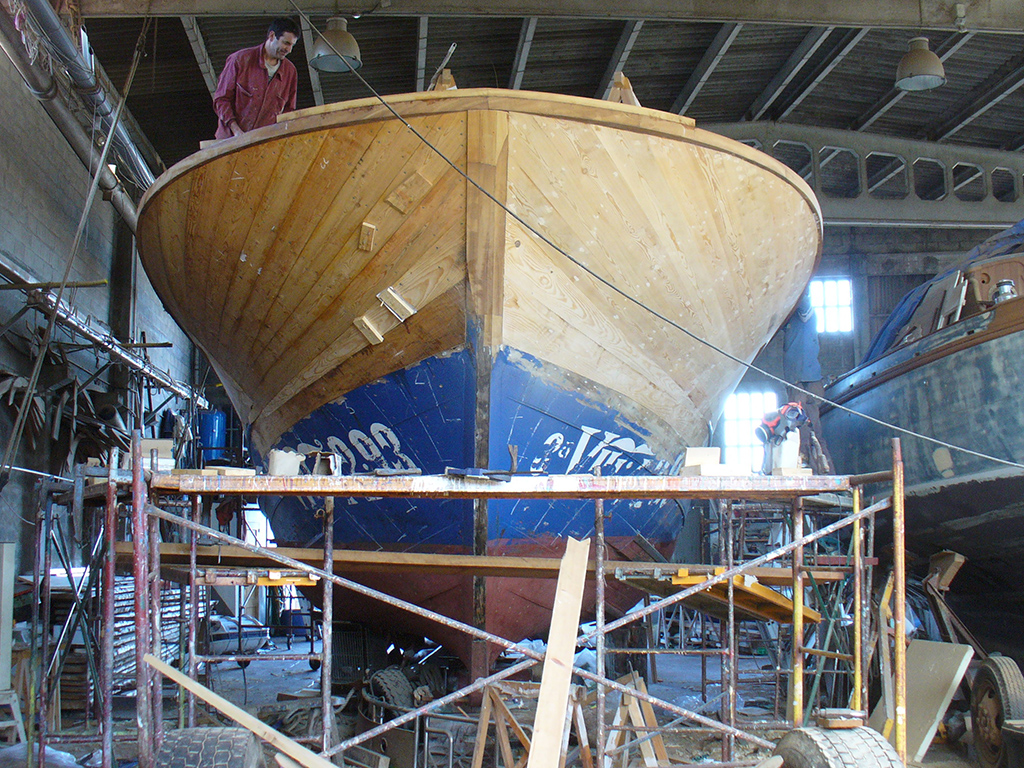 Nuevo Alcamar, modificación de amura