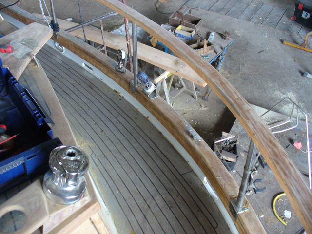 Aplicación de Coelan en Nauticat 33