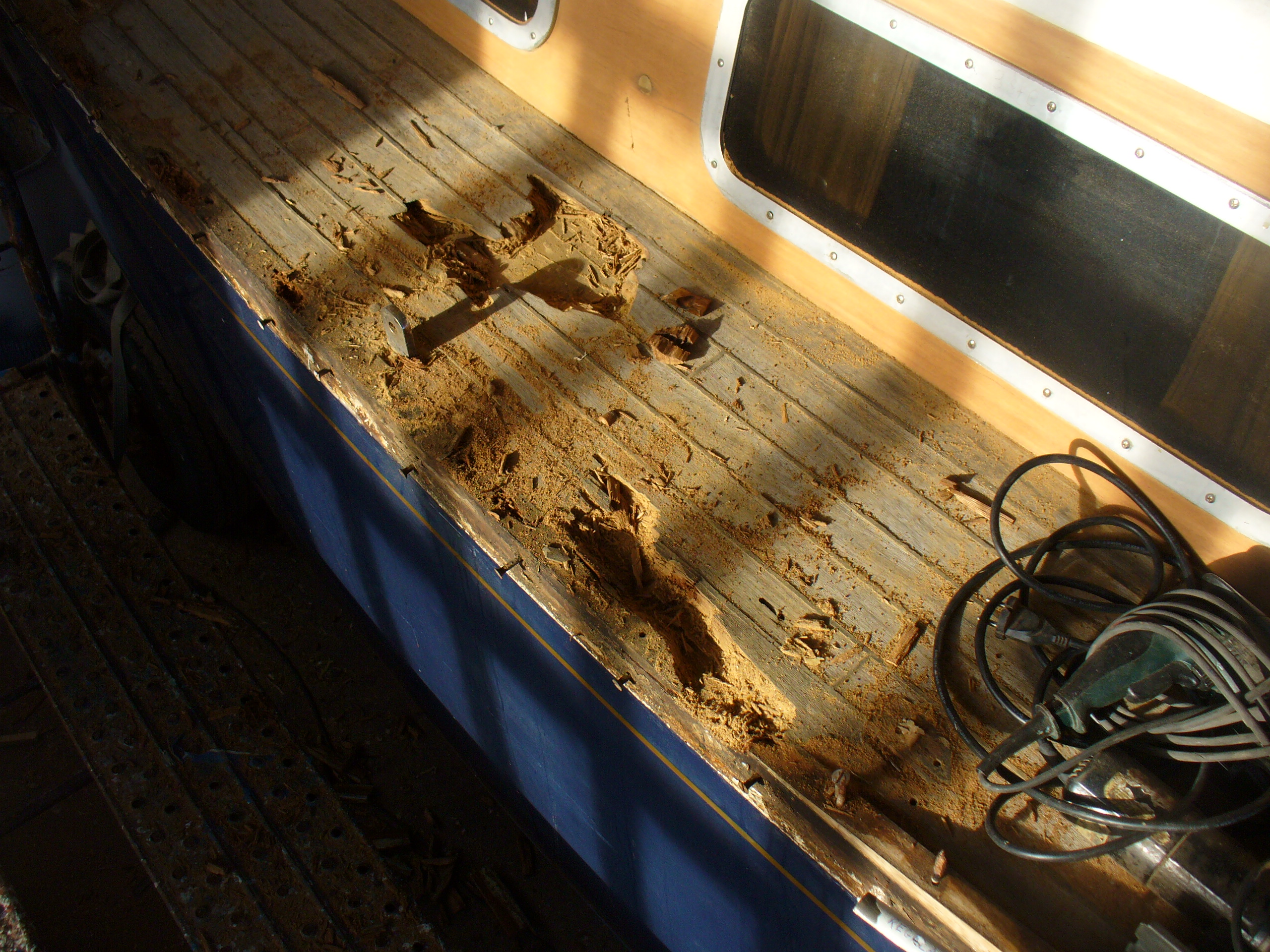 Odin restauración motovelero