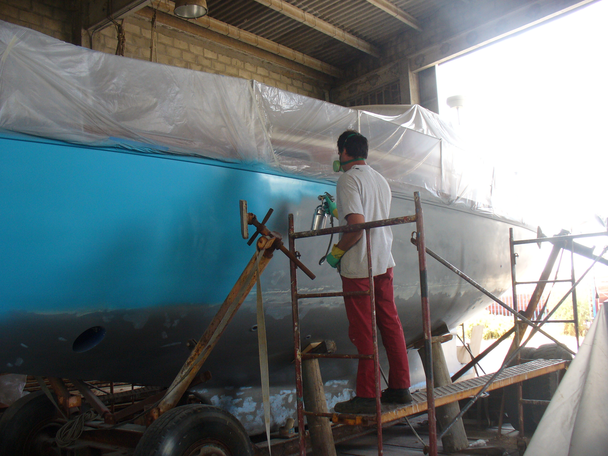 Odin restauración motovelero