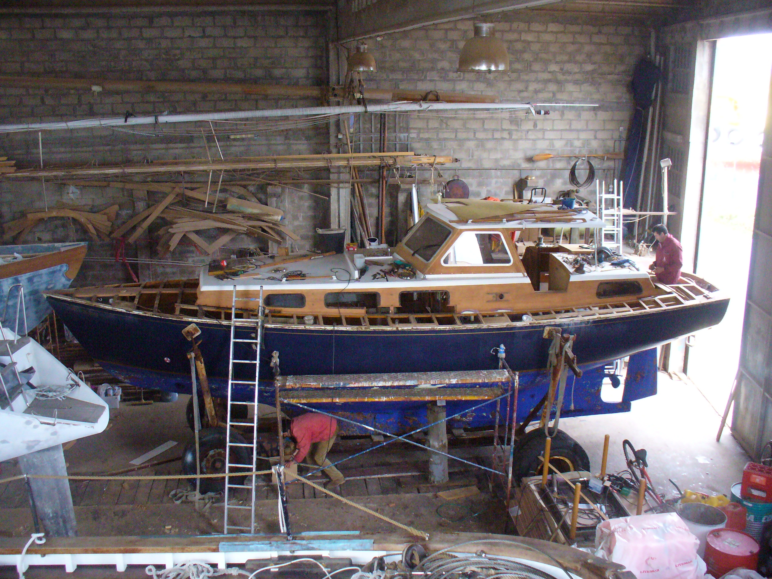 Odin restauración motovelero